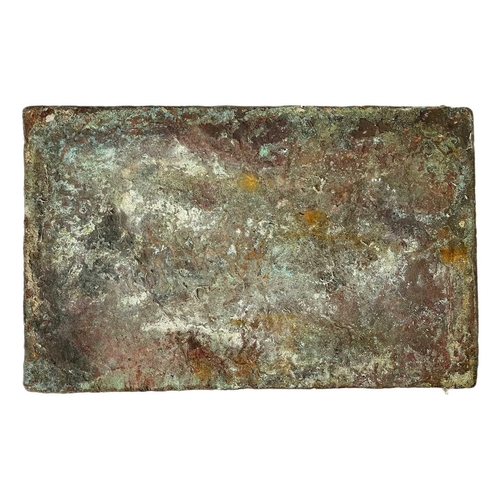 13 - The Admiral Gardner and Britannia, wrecked 1809 A plain ingot of Cornish copper This ingot was part ... 