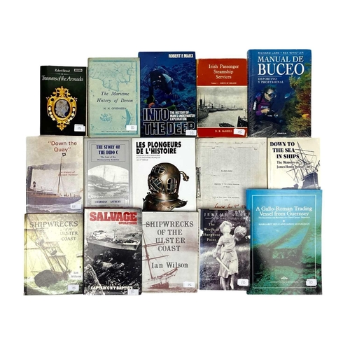 139 - Maritime Interest, including some signed examples Marx, Robert, 'Into The Deep - The History of Man'... 