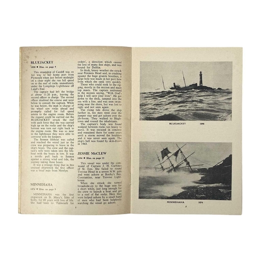 144 - (Shipwrecks) Cornwall and Isles of Scilly A good collection of booklets and reports Bray, John (1975... 