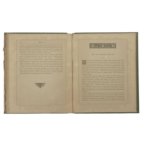 145 - Cornwall Ten works E. G. Harvey. (1875) Mullyon - Its History Scenery & Antiquities. 1st edn. Truro,... 