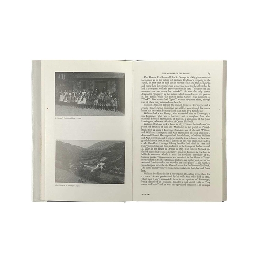 145 - Cornwall Ten works E. G. Harvey. (1875) Mullyon - Its History Scenery & Antiquities. 1st edn. Truro,... 