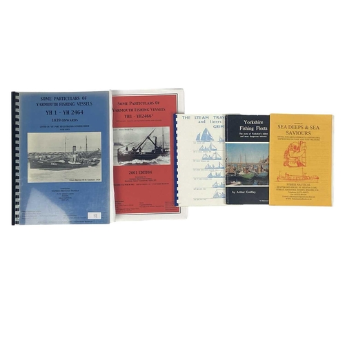 154 - Lost Trawlers and Fishing Fleet Histories Seventeen works White, M. (2000) Crownies of Lowestoft. 1s... 