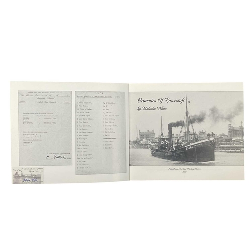 154 - Lost Trawlers and Fishing Fleet Histories Seventeen works White, M. (2000) Crownies of Lowestoft. 1s... 