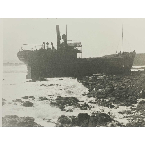 159 - Shipwreck Photographs Porthleven, Loe Bar, Praa Sands, Perranuthnoe, Prussia Cove HMS. Anson. 32-pon... 