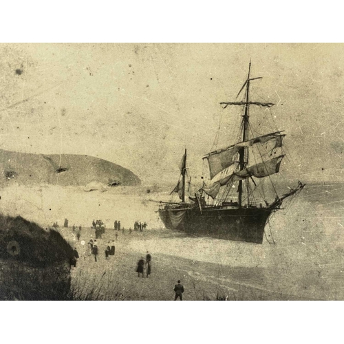 159 - Shipwreck Photographs Porthleven, Loe Bar, Praa Sands, Perranuthnoe, Prussia Cove HMS. Anson. 32-pon... 