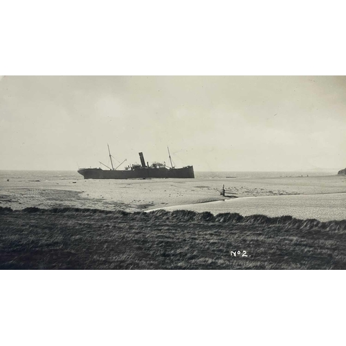 159 - Shipwreck Photographs Porthleven, Loe Bar, Praa Sands, Perranuthnoe, Prussia Cove HMS. Anson. 32-pon... 