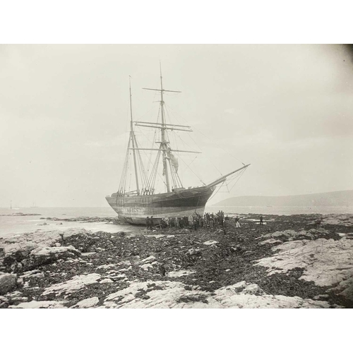 159 - Shipwreck Photographs Porthleven, Loe Bar, Praa Sands, Perranuthnoe, Prussia Cove HMS. Anson. 32-pon... 