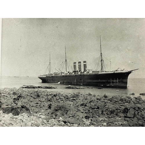 160 - Shipwreck Photographs The Lizard, Mullion, Porthallow &c. &c. Gibson postcard showing the barque 'Gl... 