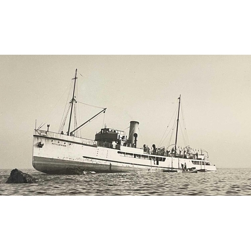 161 - Shipwreck Photographs The Isles of Scilly A Gibson produced image which shows diving on the ss.Zelda... 