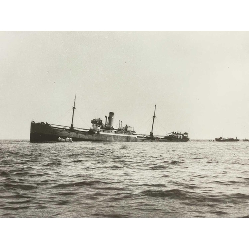 161 - Shipwreck Photographs The Isles of Scilly A Gibson produced image which shows diving on the ss.Zelda... 