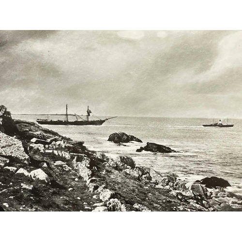 161 - Shipwreck Photographs The Isles of Scilly A Gibson produced image which shows diving on the ss.Zelda... 