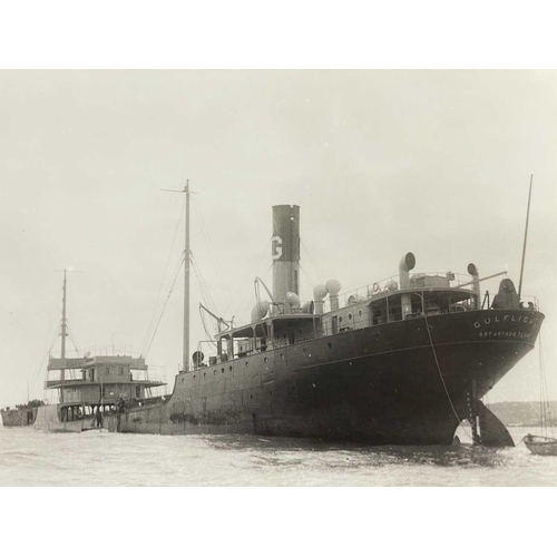 161 - Shipwreck Photographs The Isles of Scilly A Gibson produced image which shows diving on the ss.Zelda... 