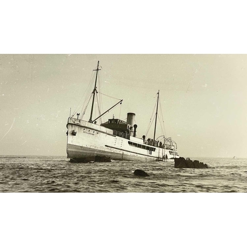 161 - Shipwreck Photographs The Isles of Scilly A Gibson produced image which shows diving on the ss.Zelda... 