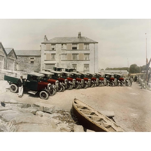 163 - Charlestown, Cornwall Historic photos of life within the village Including cooperage workers making ... 