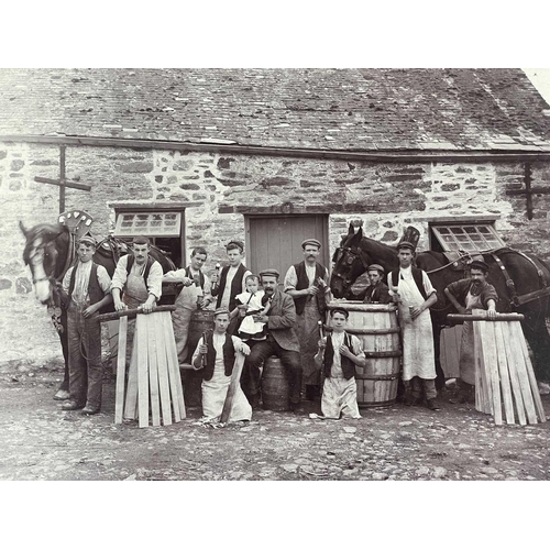 163 - Charlestown, Cornwall Historic photos of life within the village Including cooperage workers making ... 