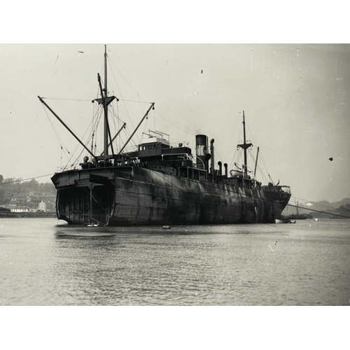 167 - Shipwreck Photographs South Devon Glen Strathallan, three original photographs of the scuppered wrec... 