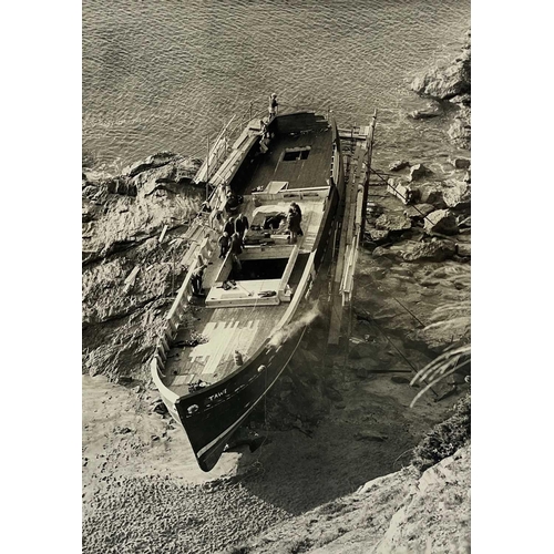 177 - Shipwreck Photographs South Cornwall, Falmouth and Fowey Two later prints of Marguerite, 1922, Talla... 