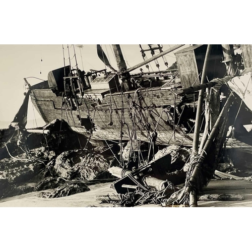 177 - Shipwreck Photographs South Cornwall, Falmouth and Fowey Two later prints of Marguerite, 1922, Talla... 