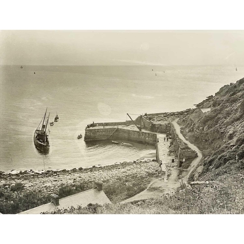 178 - Shipwreck Photographs South Cornwall, Penzance and Mounts Bay &c. &c. The 'Jeane Horten'se', beached... 