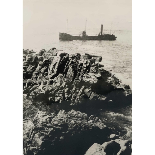 178 - Shipwreck Photographs South Cornwall, Penzance and Mounts Bay &c. &c. The 'Jeane Horten'se', beached... 