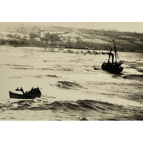 178 - Shipwreck Photographs South Cornwall, Penzance and Mounts Bay &c. &c. The 'Jeane Horten'se', beached... 