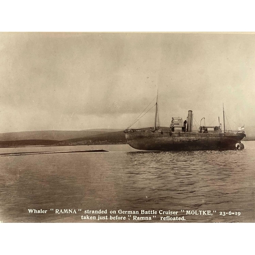 180 - Scapa Flow, June 21st, 1919 A Souvenir Set of Photographs Depicting the Sinking of the German Ships,... 