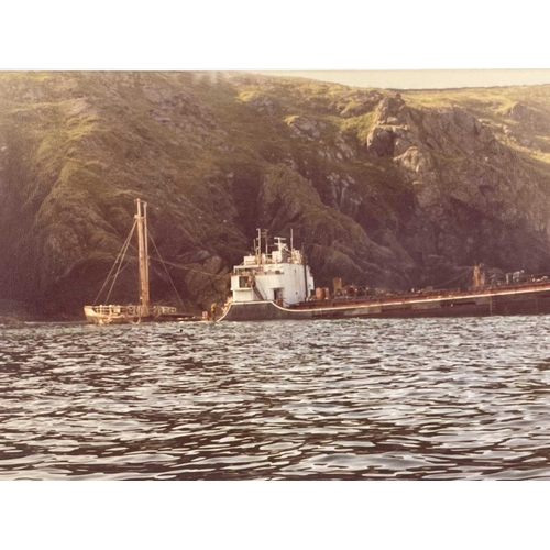 181 - Shipwreck Photograph Mullion, Coverack, The Lizard &c. &c, Twenty photographs of the 'MV. Shoreham',... 