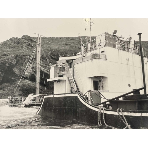 181 - Shipwreck Photograph Mullion, Coverack, The Lizard &c. &c, Twenty photographs of the 'MV. Shoreham',... 