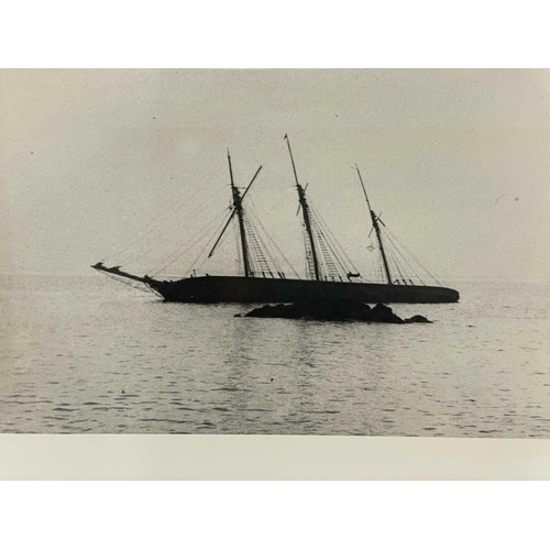 181 - Shipwreck Photograph Mullion, Coverack, The Lizard &c. &c, Twenty photographs of the 'MV. Shoreham',... 