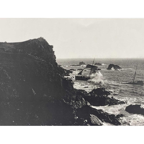 181 - Shipwreck Photograph Mullion, Coverack, The Lizard &c. &c, Twenty photographs of the 'MV. Shoreham',... 