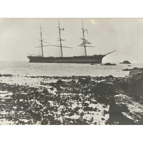 181 - Shipwreck Photograph Mullion, Coverack, The Lizard &c. &c, Twenty photographs of the 'MV. Shoreham',... 