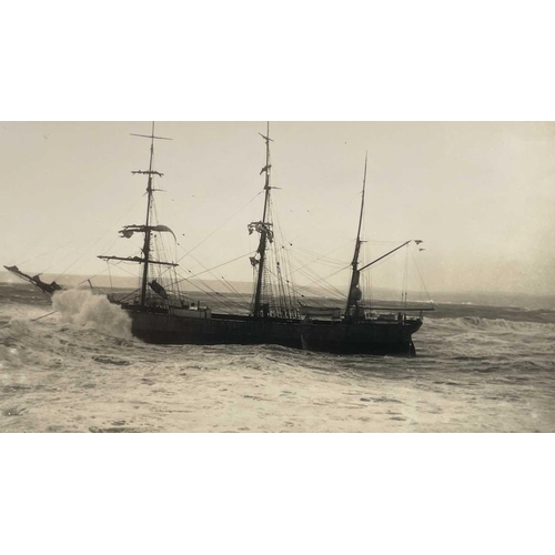 182 - Shipwreck Photographs Porthgwarra, Porthcurnow, Mounts Bay and Lands's End &c. &c. Three views of th... 