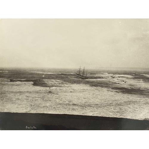 182 - Shipwreck Photographs Porthgwarra, Porthcurnow, Mounts Bay and Lands's End &c. &c. Three views of th... 