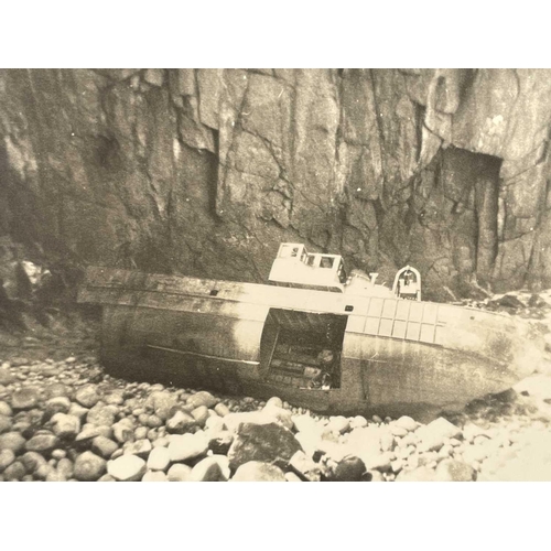 182 - Shipwreck Photographs Porthgwarra, Porthcurnow, Mounts Bay and Lands's End &c. &c. Three views of th... 