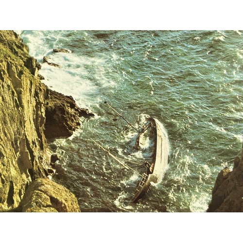 182 - Shipwreck Photographs Porthgwarra, Porthcurnow, Mounts Bay and Lands's End &c. &c. Three views of th... 