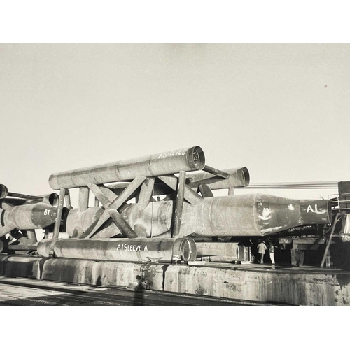 183 - Shipwreck Photographs Fowey, Looe, St Loy &c. &c. Three views of the 'South America', wrecked at St ... 