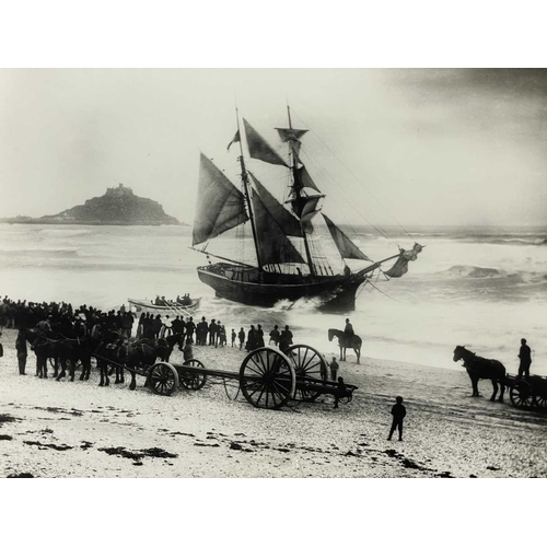 185 - Shipwreck Photographs The Isles of Scilly. A collection of 'Gibson' of printed photographs. The wrec... 