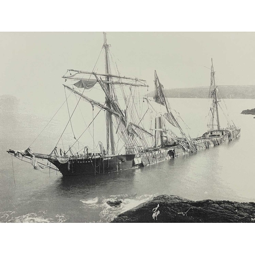 185 - Shipwreck Photographs The Isles of Scilly. A collection of 'Gibson' of printed photographs. The wrec... 