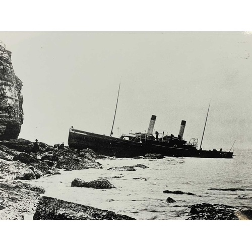 188 - Shipwreck Photographs A large collection of modern reprints Approximately a hundred photographs on 1... 