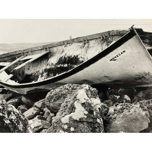 189 - Shipwreck Photographs The Lizard, Mullion, Gunwalloe &c. &c. Two views of the 'Olympe', beached at C... 