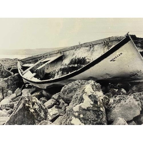 189 - Shipwreck Photographs The Lizard, Mullion, Gunwalloe &c. &c. Two views of the 'Olympe', beached at C... 