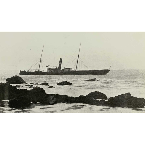 190 - Shipwreck Photographs North Coast of Cornwall The 'S.V. Henry Harvey', 21cm x 30.5cm; The 'ss.Rosali... 