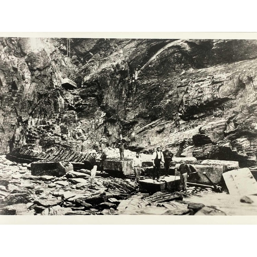 190 - Shipwreck Photographs North Coast of Cornwall The 'S.V. Henry Harvey', 21cm x 30.5cm; The 'ss.Rosali... 