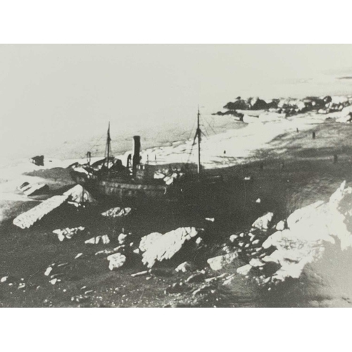 190 - Shipwreck Photographs North Coast of Cornwall The 'S.V. Henry Harvey', 21cm x 30.5cm; The 'ss.Rosali... 