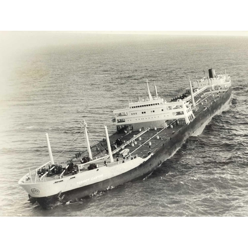 192 - Shipwreck Photographs The Islands of Scilly Two views of the bow section of the 'ss.Plympton', after... 