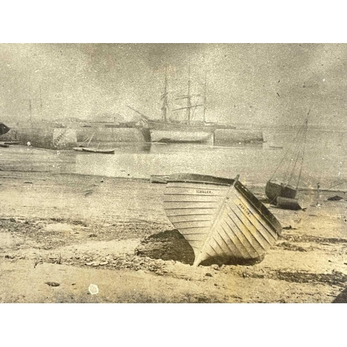 192 - Shipwreck Photographs The Islands of Scilly Two views of the bow section of the 'ss.Plympton', after... 