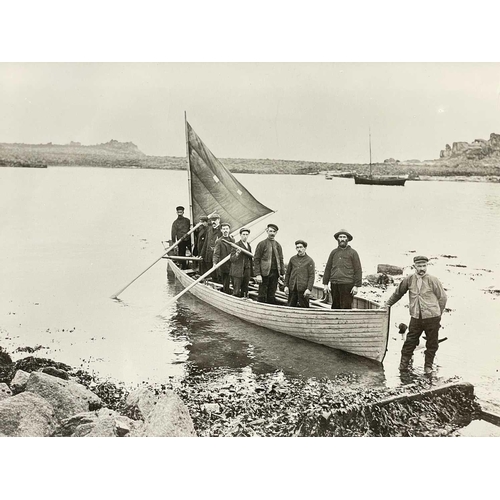 192 - Shipwreck Photographs The Islands of Scilly Two views of the bow section of the 'ss.Plympton', after... 