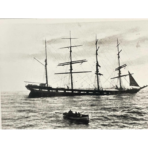 192 - Shipwreck Photographs The Islands of Scilly Two views of the bow section of the 'ss.Plympton', after... 