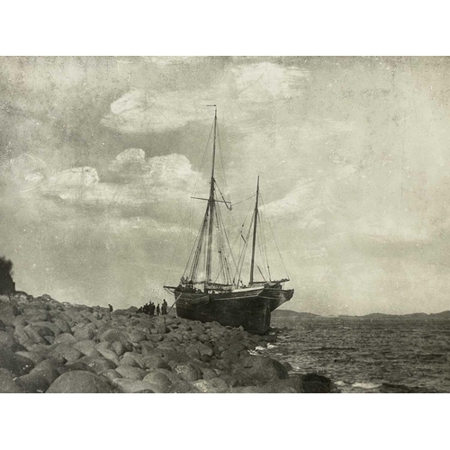 195 - Shipwreck Photographs The Isles of Scilly St Mary's lifeboat RNLI 'Elsie' standing by the Lowestoft ... 