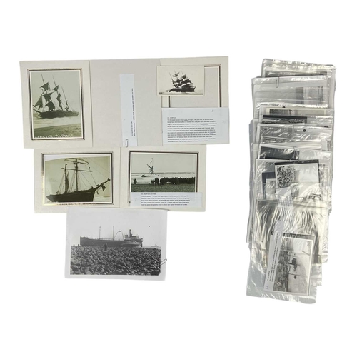 197 - Shipwreck Photographs Norfolk, Essex, Durham, Lincolnshire &c. &c. A large collection of mostly good... 